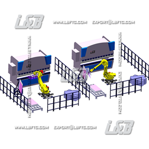 LPB-FMC Series Flexible Automatic Robot Bending Cell